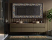 Decoratiune oglinda cu LED moderna - Natural Stones #4