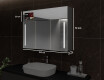 Smart Dulap cu oglinda LED - L02 Sarah 100 x 72cm #3