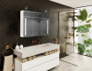 Dulap cu oglinda LED - L02 Emily 100 x 72cm #10